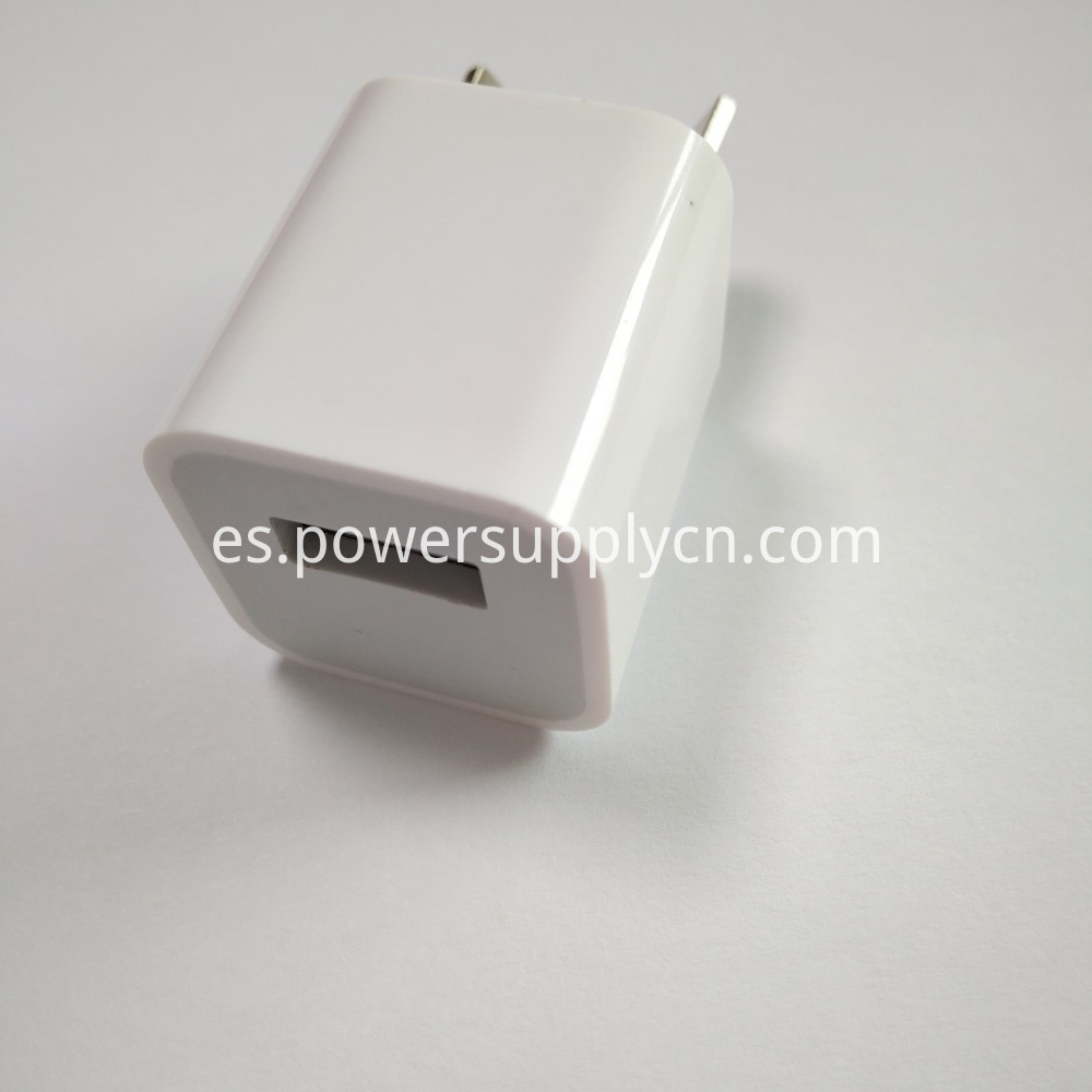 Cargador de viaje de teléfono 5V1A USB 5V1A USB Phone Travel Charger